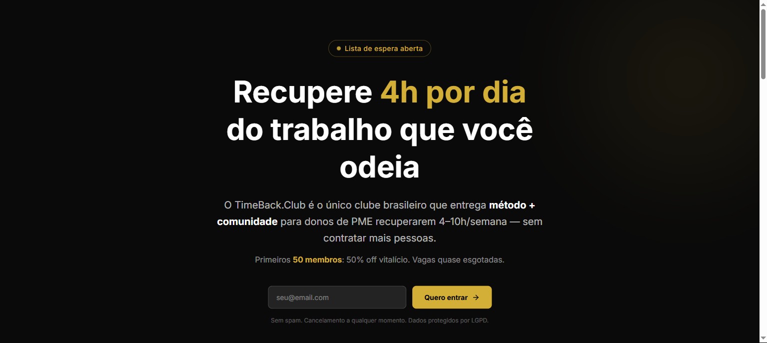 TimeBack Club